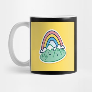 Rainbow Mountains Mug